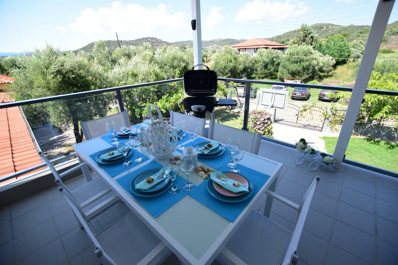 ☆ Vista Luxury Suites ☆ Toroni Halkidiki 3Br Eksteriør bilde