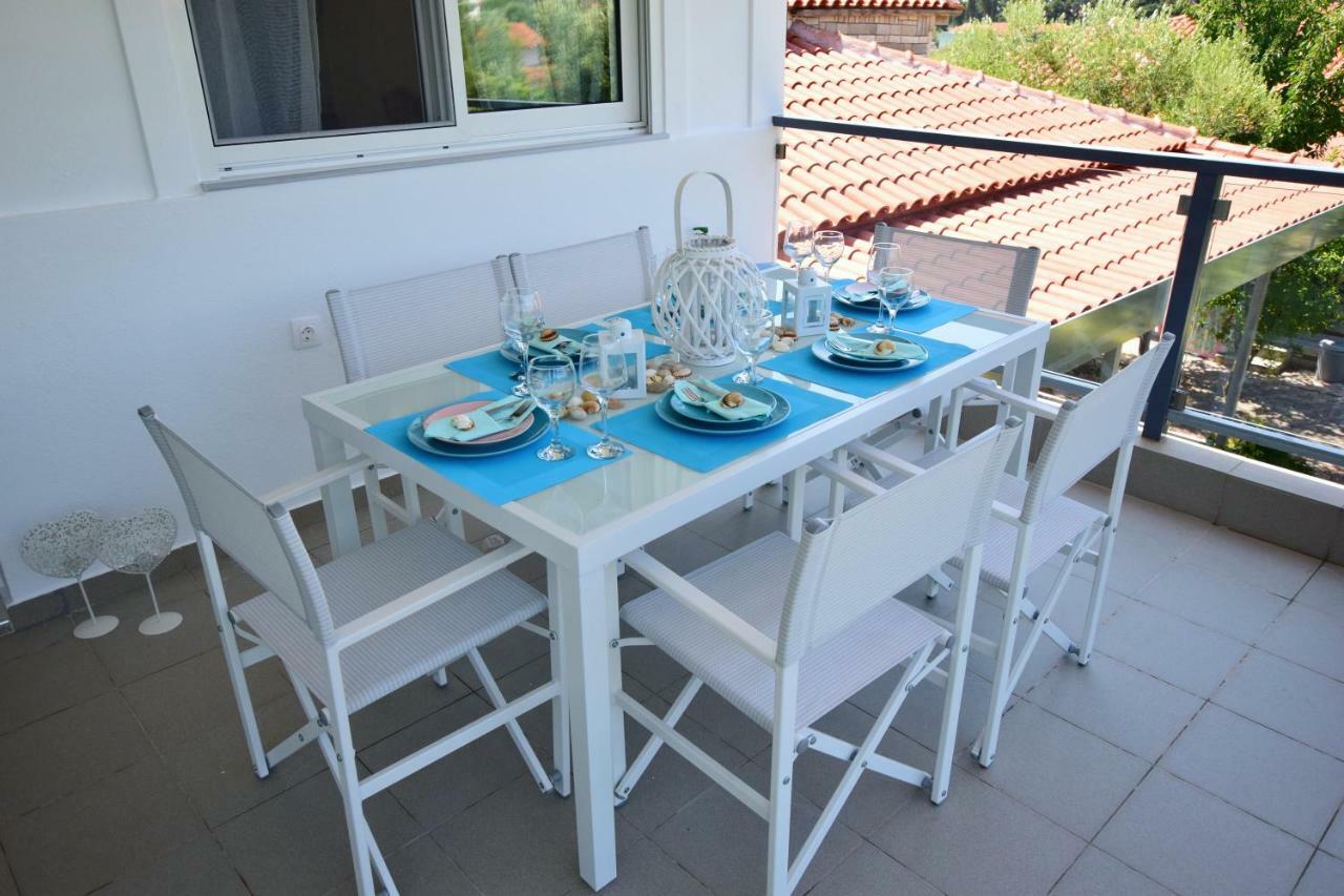 ☆ Vista Luxury Suites ☆ Toroni Halkidiki 3Br Eksteriør bilde